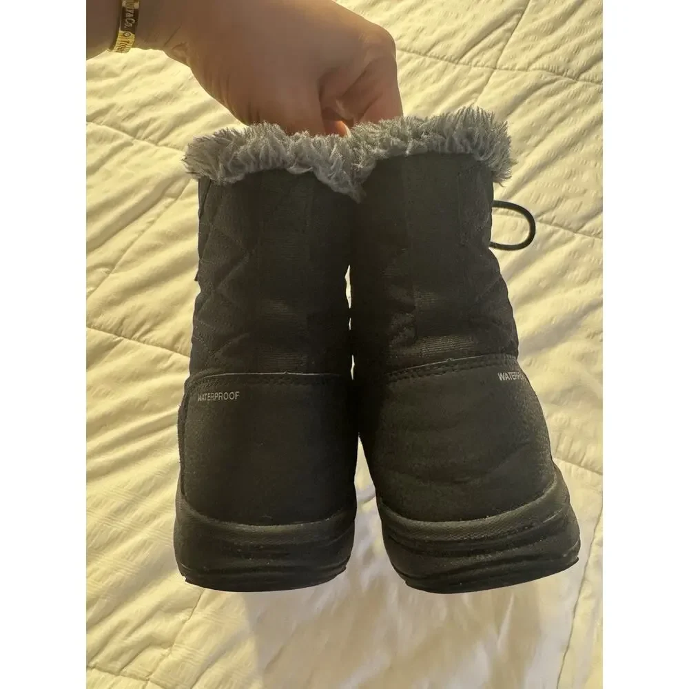 Columbia Women's Ice Maiden Shorty Winter Boots Black Waterproof Techlite Snow